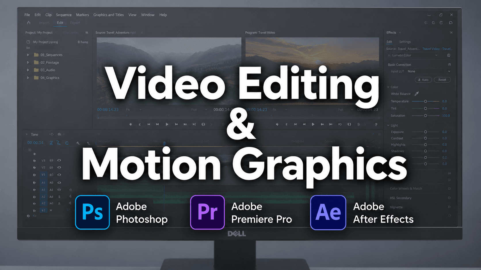 Video Editing & Motion Graphics Course in Shrirampur